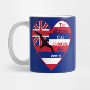 The Albatross That Observes The Ocean Proverb Mug